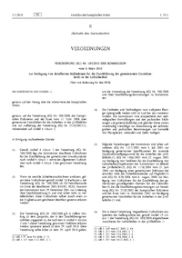Verordnung (EU) Nr. 185/2010 der Kommission - Luftsicherheit